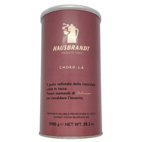 Гарячий шоколад Hausbrandt чорний у банці 1 кг