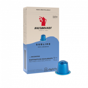 Кава в капсулах Hausbrandt Nespresso "SUBLIME" 10шт * 5г