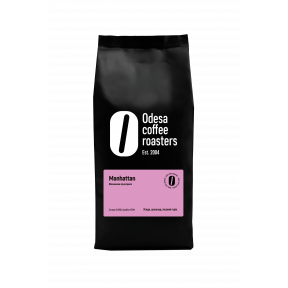 Кава свіжої обсмажки у зернах Манхеттен 1 кг