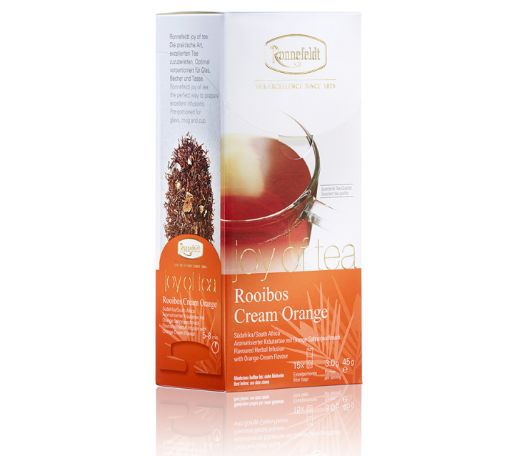 Чай Ronnefeldt Ройбуш Крем Оранж 15*3 г
