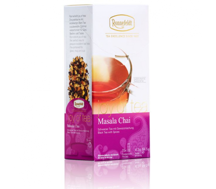 Чай чорний Ronnefeldt Масала Чай 15х4,3g