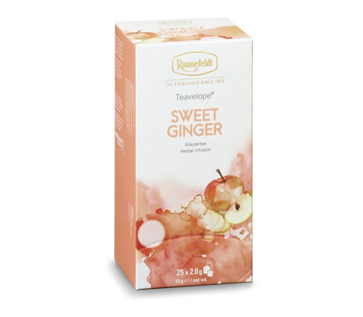 Чай трав'яний Ronnefeldt Солодкий Імбир 25х2.0 г