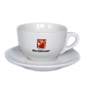 Чашка з блюдцем для капучино 250 мл