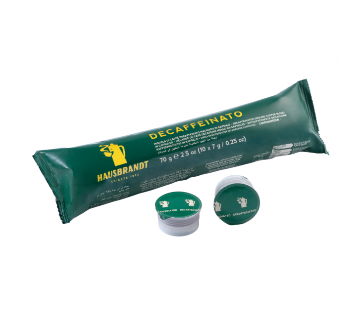 Кава в капсулах Hausbrandt Без кофеїну 10шт * 7г