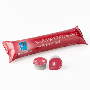 Кава в капсулах Hausbrandt Бразилія Сантос 10шт * 7г