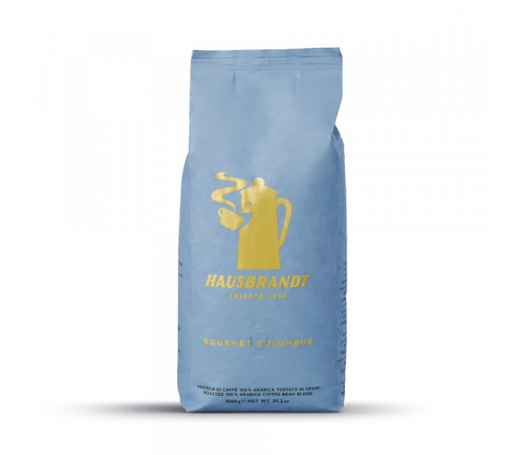 Кава в зернах Hausbrandt Колумбус 1 кг